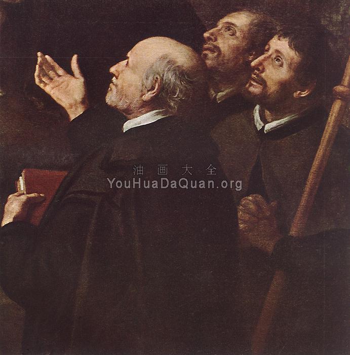 The Infant Jesus Distributing Bread to Pilgrims, detail - 巴托洛梅·埃斯特班·牟利罗